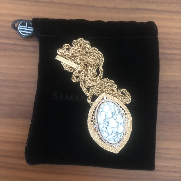 BNWT Samantha Wills Lunar’s Fern Pendant Necklace - Picture 1 of 2
